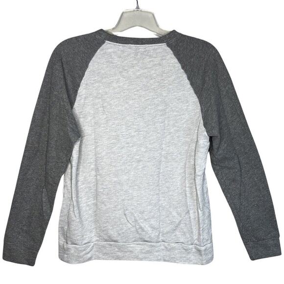 Theory Shirt Mens XL Grey Crew Sweatshirt Veton B Axis Terry Neutral Minimalist - Picture 2 of 6